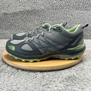 The North Face Womens 10 Ultra Fastpack Hiking Shoes Grey Green Gorpcore CCG8ARU